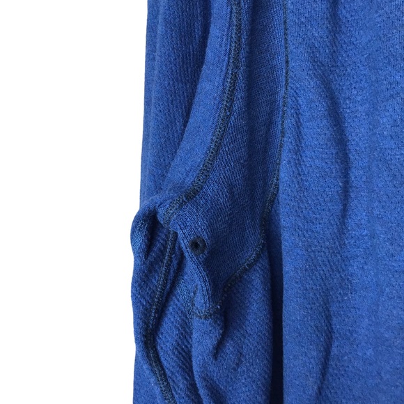 Tommy Bahama Reversible 1/4 Zip Sweater Pullover Long Sleeve Blue Navy Men’s LRG - Picture 9 of 13